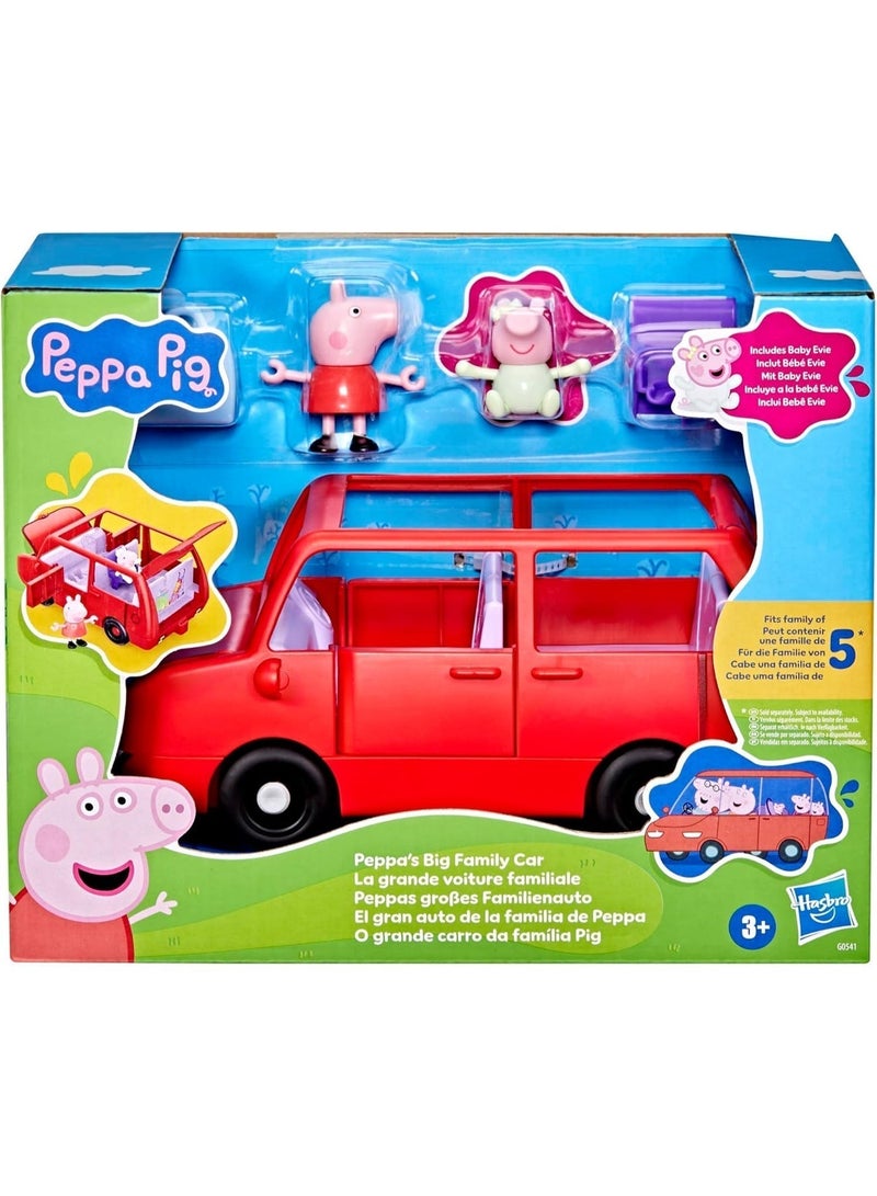 Peppa Pig PEP PEPPAS Big Family CAR - Image 1